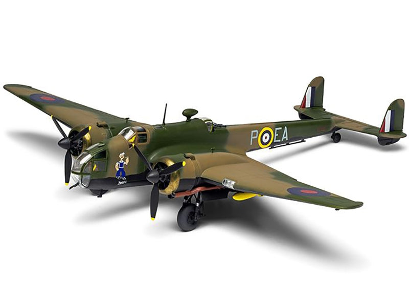 Level 2 Model Kit Handley Page Hampden Bomber Aircraft 1/72 Plastic Model Kit by Airfix Airfix