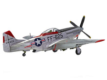 Load image into Gallery viewer, Level 2 Model Kit North American F-51D Mustang Fighter Aircraft with 3 Scheme Options 1/48 Plastic Model Kit by Airfix Airfix
