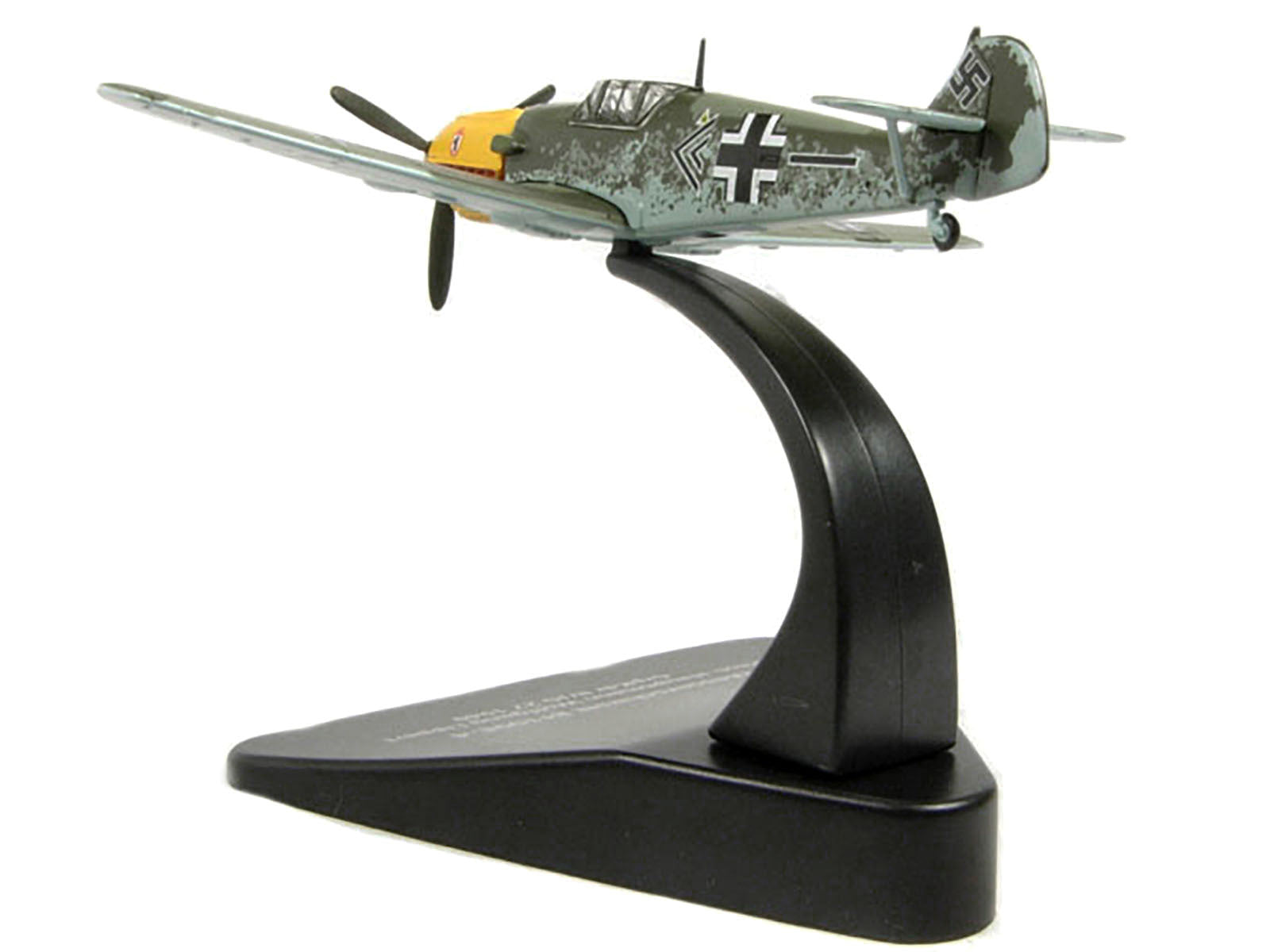 Messerschmitt Bf 109E-4 Fighter Plane Pilot: Hauptmann Wolfgang Lippert GrpKdr II/JG 27 (1940) "Oxford Aviation" Series 1/72 Diecast Model Airplane by Oxford Diecast Oxford Diecast