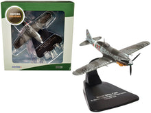 Load image into Gallery viewer, Macchi Veltro C.205 Fighter Aircraft Italy &quot;L. Gorrini 1 Squadriglia 1 Gruppo Caccia&quot; (February 1944) &quot;Oxford Aviation&quot; Series 1/72 Diecast Model Airplane by Oxford Diecast Oxford Diecast
