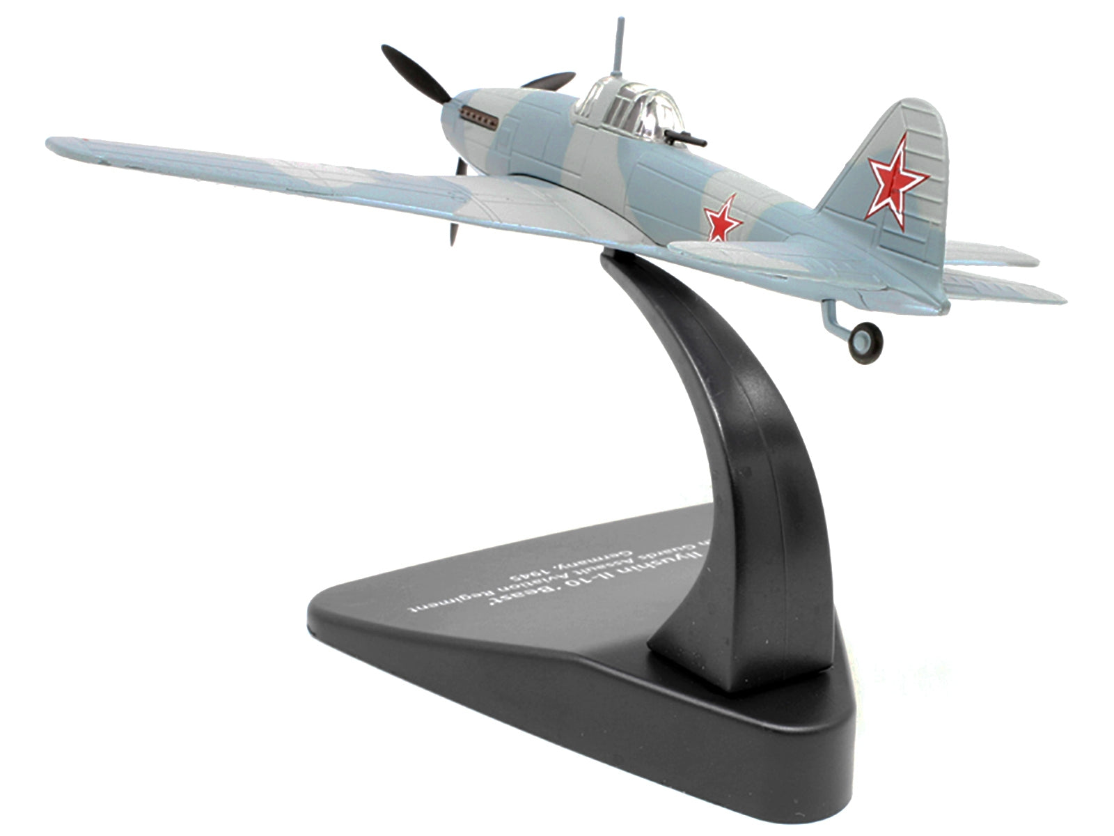 Ilyushin Il-10 "Beast" War Plane 108th Guards Assault Aviation Regiment Germany (1945) "Oxford Aviation" Series 1/72 Diecast Model Airplane by Oxford Diecast Oxford Diecast