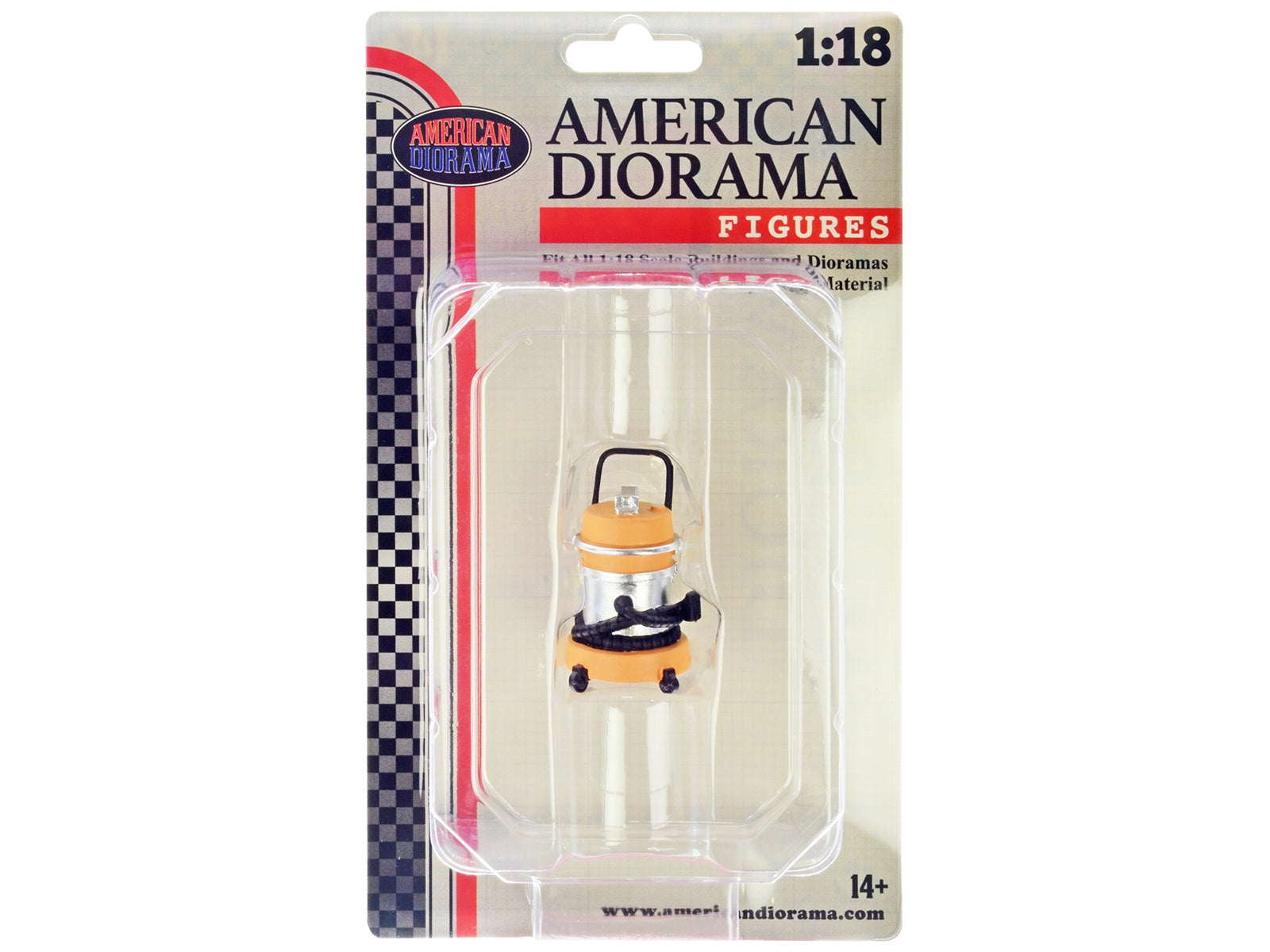 "Detail Masters" Figure 6 (Wet/Dry Vac) for 1/18 Scale Models by American Diorama American Diorama