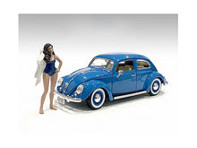 Load image into Gallery viewer, Beach Girl Katy Figurine for 1/24 Scale Models by American Diorama American Diorama
