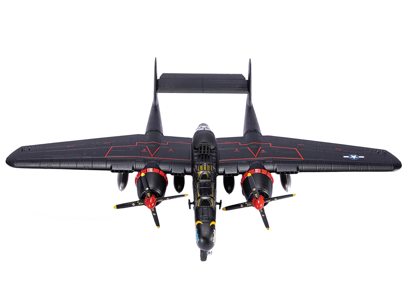 Northrop P-61B Black Widow Fighter Aircraft "Midnight Madness 548th Night Fighter Squadron" United States Army Air Forces 1/72 Diecast Model by Air Force 1 Air Force 1