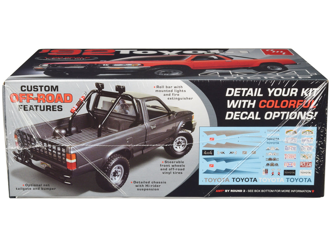 Skill 2 Model Kit 1992 Toyota 4x4 Pickup Truck (2023) 1/20 Scale Model by AMT AMT