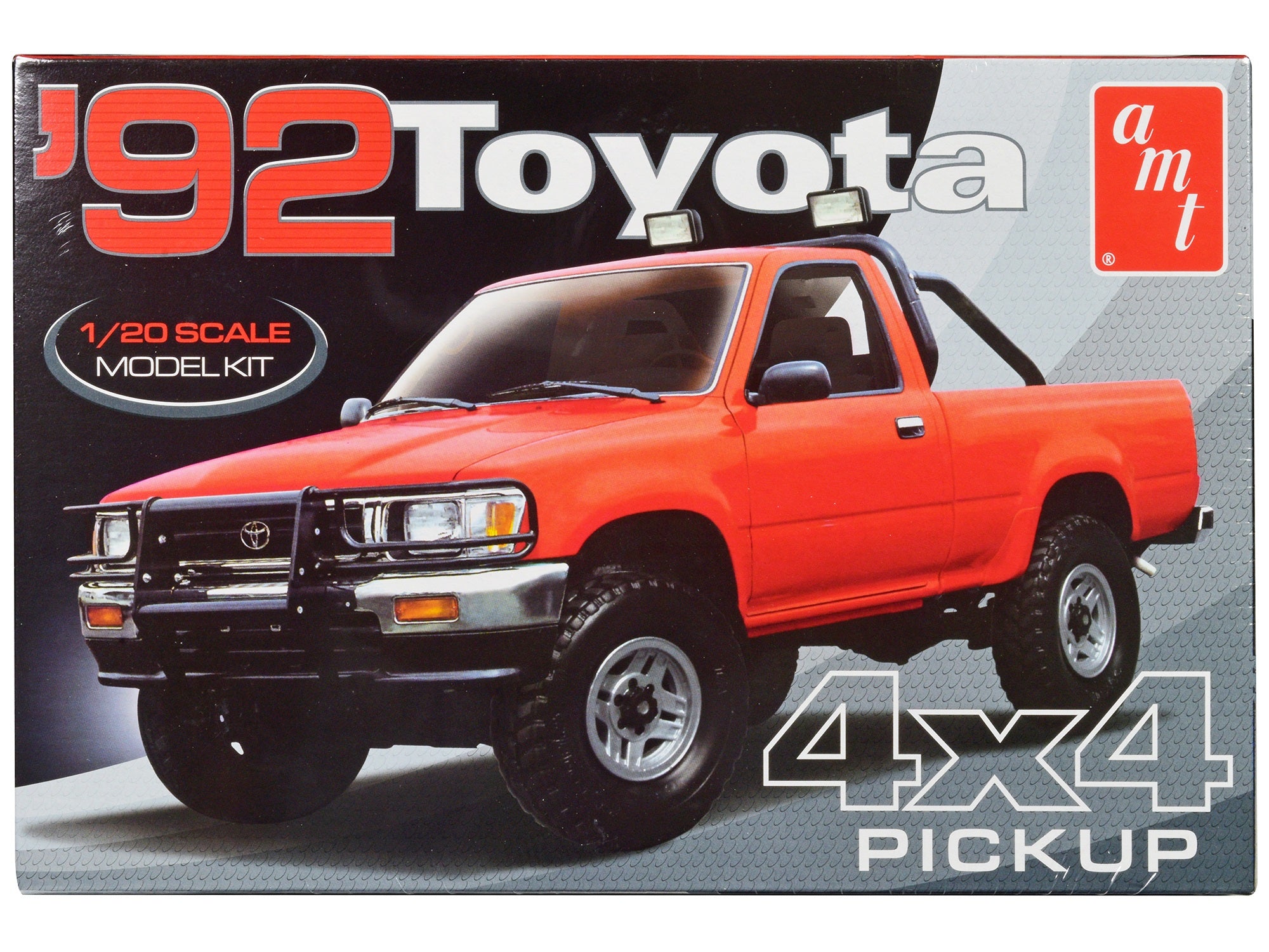 Skill 2 Model Kit 1992 Toyota 4x4 Pickup Truck (2023) 1/20 Scale Model by AMT AMT