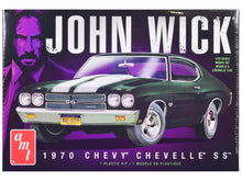 Load image into Gallery viewer, Skill 2 Model Kit 1970 Chevrolet Chevelle SS &quot;John Wick&quot; (2014) Movie 1/25 Scale Model by AMT AMT
