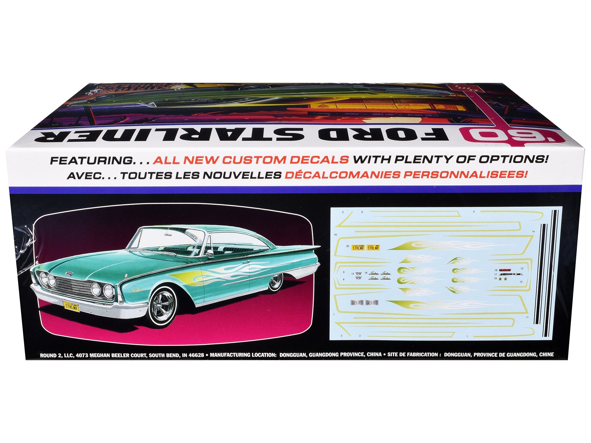 Skill 2 Model Kit 1960 Ford Starliner "Kustom Kruisers" 1/25 Scale Model by AMT AMT