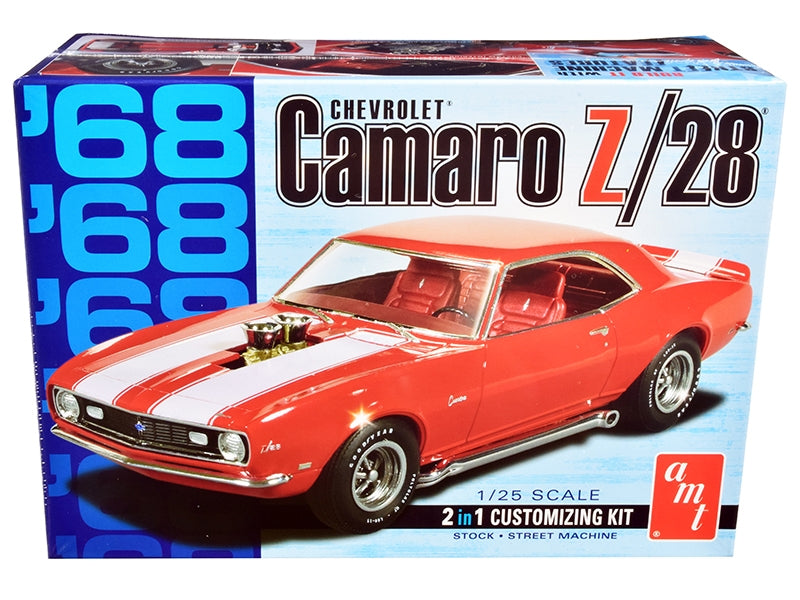 Skill 2 Model Kit 1968 Chevrolet Camaro Z/28 2-in-1 Kit 1/25 Scale Model by AMT AMT