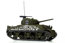 Load image into Gallery viewer, M4A1 Sherman Medium Tank &quot;BeutePanzer (Trophy Tank) US Army North African Campaign Captured by L./PzRgt 5 Tunisia&quot; (1943) German Army &quot;Military Legends&quot; Series 1/50 Diecast Model by Corgi Corgi
