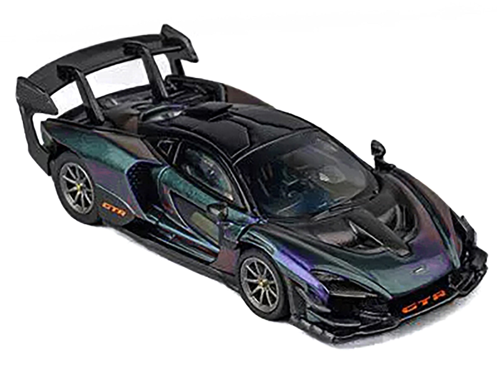 McLaren Senna GTR Purple Chameleon Metallic "Hong Kong Toy Car Salon 2024" 1/64 Diecast Model Car by CM Models CM Models