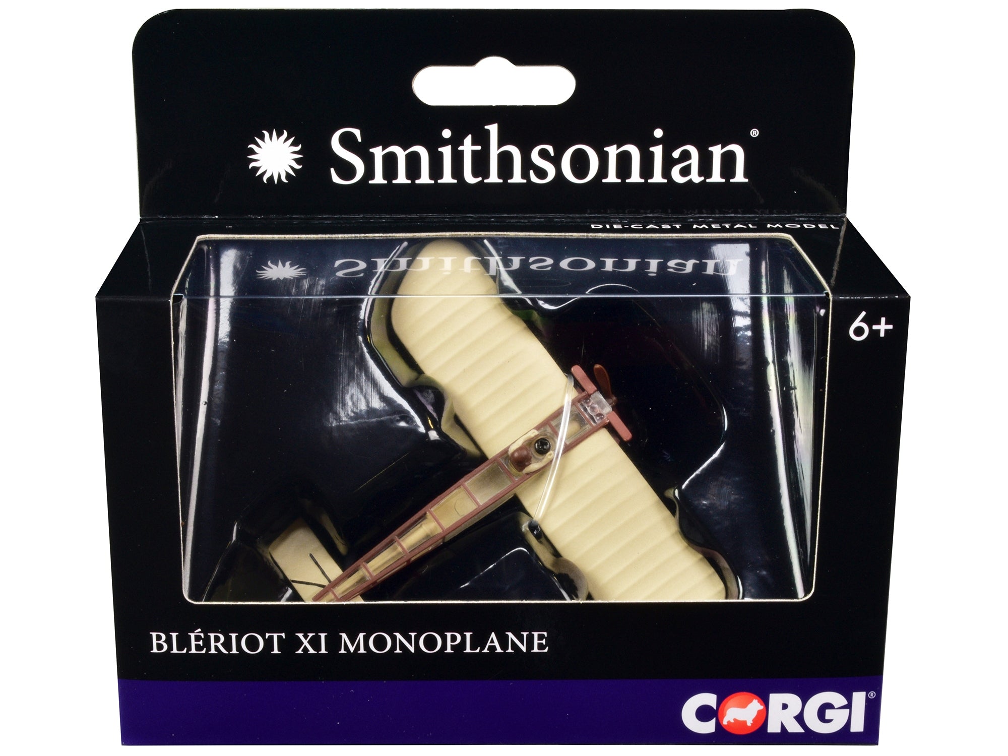 Bleriot XI Monoplane with Pilot Figure "Smithsonian" Series Diecast Model by Corgi Corgi