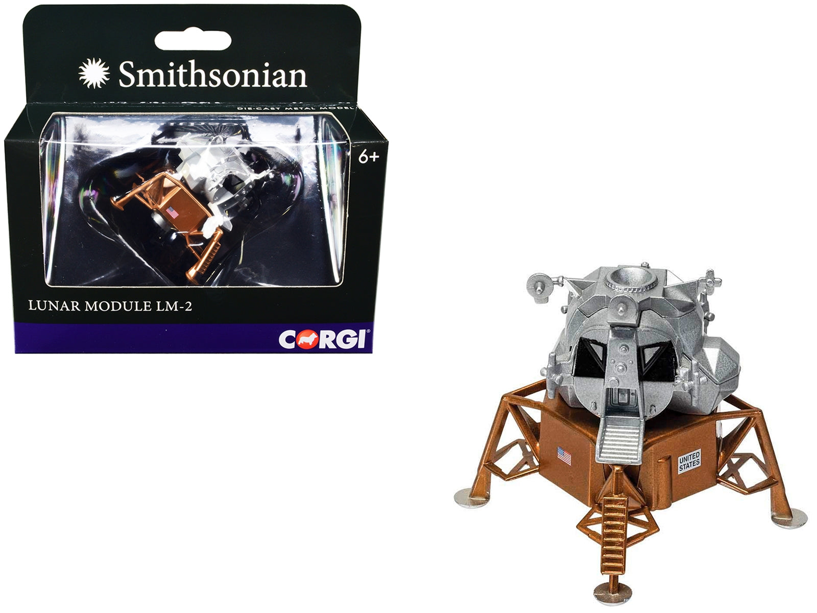 NASA Lunar Module LM-2 Spacecraft "Smithsonian" Series Diecast Model by Corgi Corgi