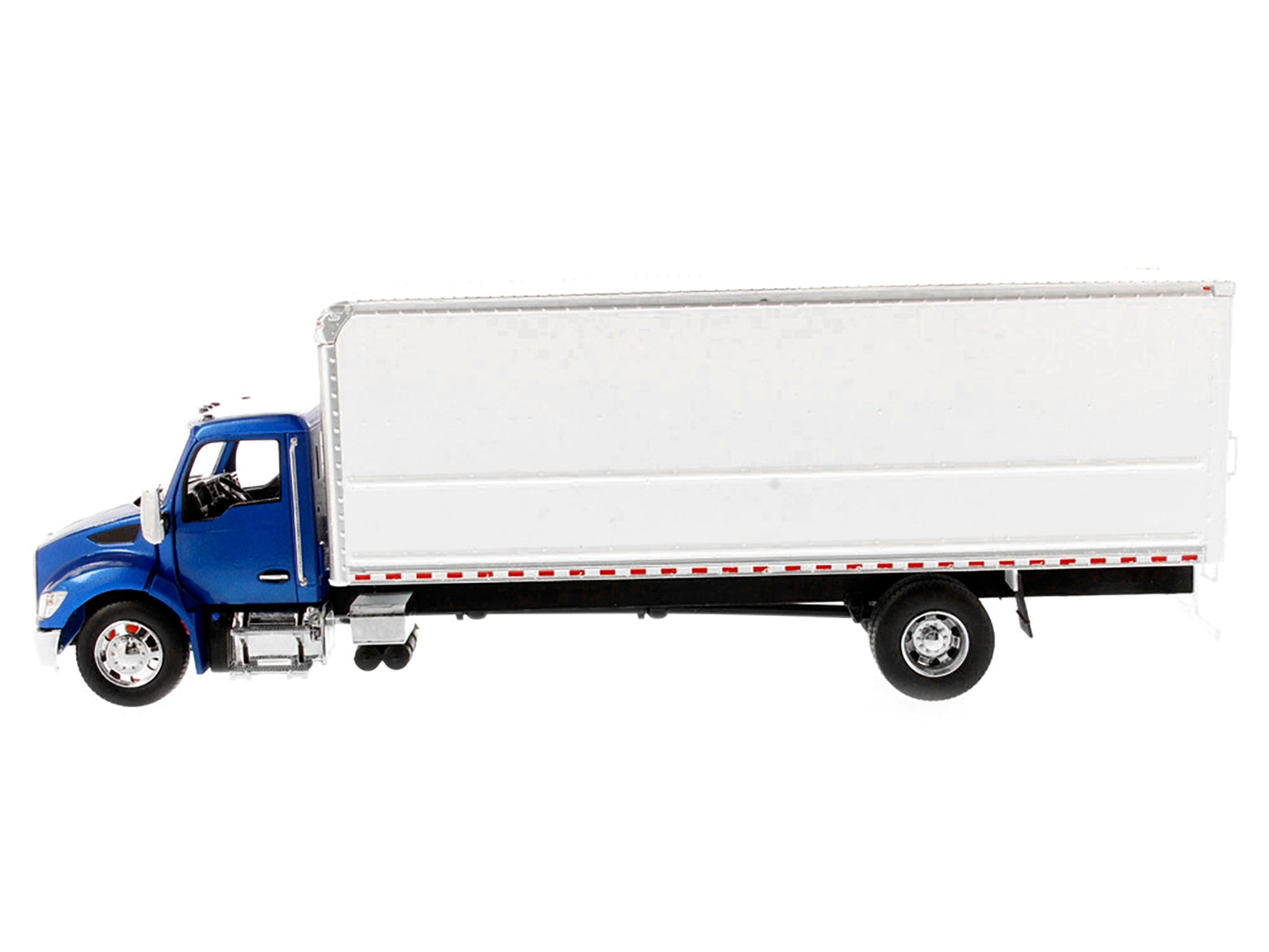 Kenworth T280 with Supreme Signature Van Truck Body Blue and White "Transport Series" 1/32 Diecast Model by Diecast Masters Diecast Masters