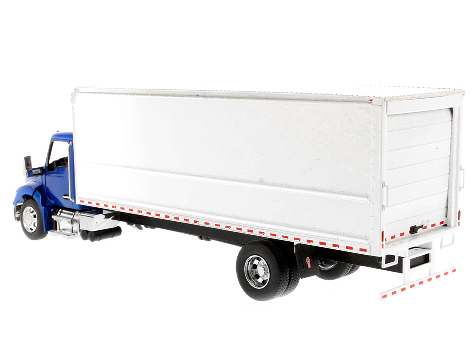 Kenworth T280 with Supreme Signature Van Truck Body Blue and White "Transport Series" 1/32 Diecast Model by Diecast Masters Diecast Masters