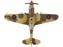 Load image into Gallery viewer, Curtiss P-40B Tomahawk MK IIB Aircraft Fighter &quot;112 Squadron (Royal Air Force) AK402 GA-F North Africa&quot; (October 1941) &quot;WW2 Aircrafts Series&quot; 1/72 Diecast Model by Forces of Valor Forces Of Valor
