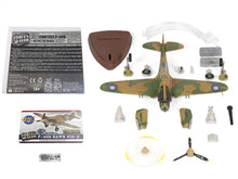 Load image into Gallery viewer, Curtiss P-40B HAWK 81A-2 Aircraft Fighter &quot;3rd Pursuit Squadron American Volunteer Group P-8127 Serial : 47 China&quot; (June 1942) &quot;WW2 Aircrafts Series&quot; 1/72 Diecast Model by Forces of Valor Forces Of Valor
