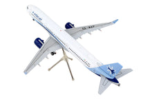 Load image into Gallery viewer, Airbus A321neo Commercial Aircraft &quot;Interjet&quot; White with Blue Stripes &quot;Gemini 200&quot; Series 1/200 Diecast Model Airplane by GeminiJets GeminiJets
