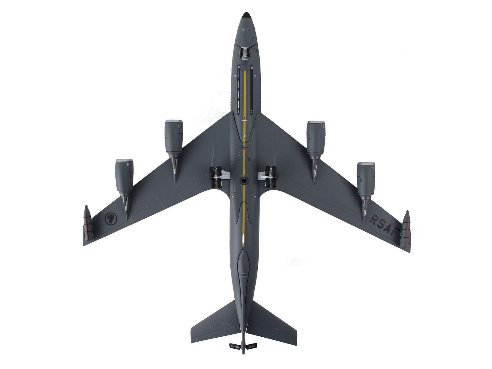 Boeing KC-135R Stratotanker Tanker Aircraft "Republic of Singapore Air Force" Gray "Gemini 200" Series 1/200 Diecast Model Airplane by GeminiJets GeminiJets