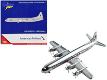 Load image into Gallery viewer, Lockheed L-188 Electra Commercial Aircraft &quot;American Airlines&quot; Silver with Red Stripes 1/400 Diecast Model Airplane by GeminiJets GeminiJets
