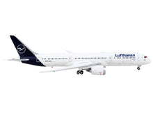 Load image into Gallery viewer, Boeing 787-9 Commercial Aircraft &quot;Lufthansa - D-ABPA&quot; White with Dark Blue Tail 1/400 Diecast Model Airplane by GeminiJets GeminiJets
