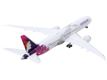 Load image into Gallery viewer, Boeing 787-9 Dreamliner Commercial Aircraft &quot;Hawaiian Airlines&quot; (N780HA) White with Purple Tail 1/400 Diecast Model Airplane by GeminiJets GeminiJets
