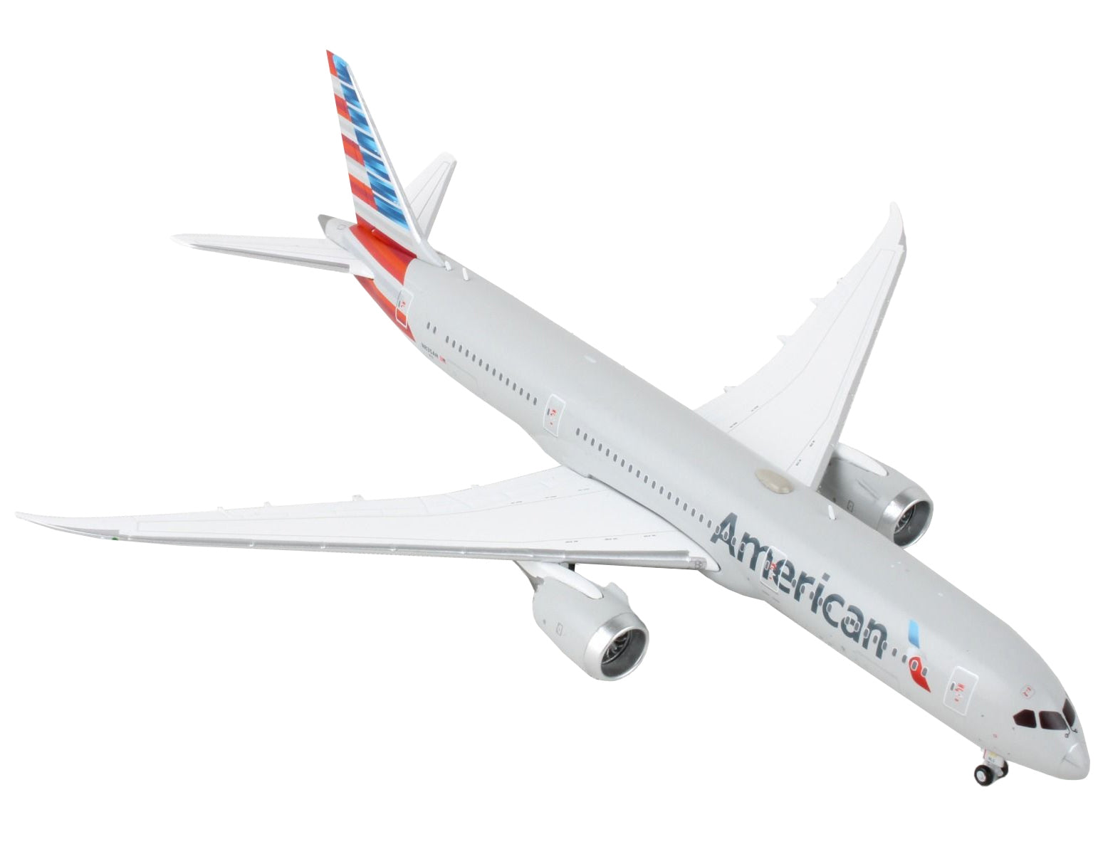 Boeing 787-9 Commercial Aircraft "American Airlines" Gray 1/400 Diecast Model Airplane by GeminiJets GeminiJets