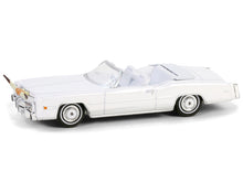 Load image into Gallery viewer, 1976 Cadillac Eldorado Convertible White with White Interior and Bull Horns Hood Ornament &quot;Hobby Exclusive&quot; Series 1/64 Diecast Model Car by Greenlight Greenlight
