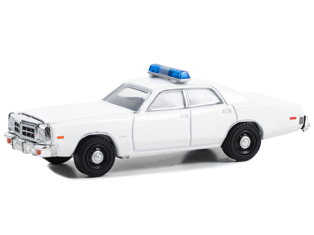 1977-78 Dodge Monaco Police Pursuit White with Light Bar 