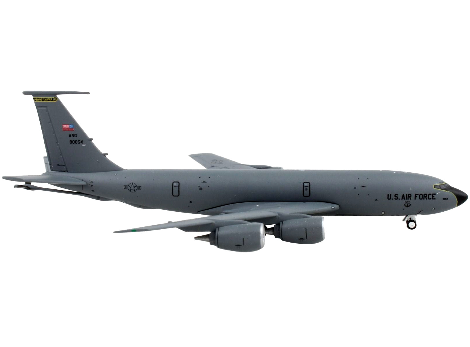 Boeing KC-135T Stratotanker Tanker Aircraft "Pittsburgh IAP Pennsylvania Air National Guard" United States Air Force "Gemini Macs" Series 1/400 Diecast Model Airplane by GeminiJets GeminiJets