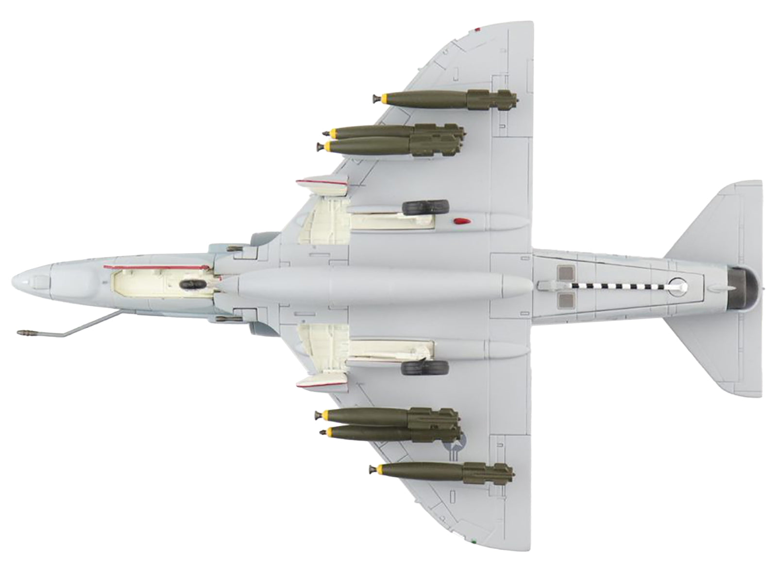 Douglas A-4F Skyhawk Attack Aircraft VMA-142 "Flying Gators" (1984) "Air Power Series" 1/72 Diecast Model by Hobby Master Hobby Master