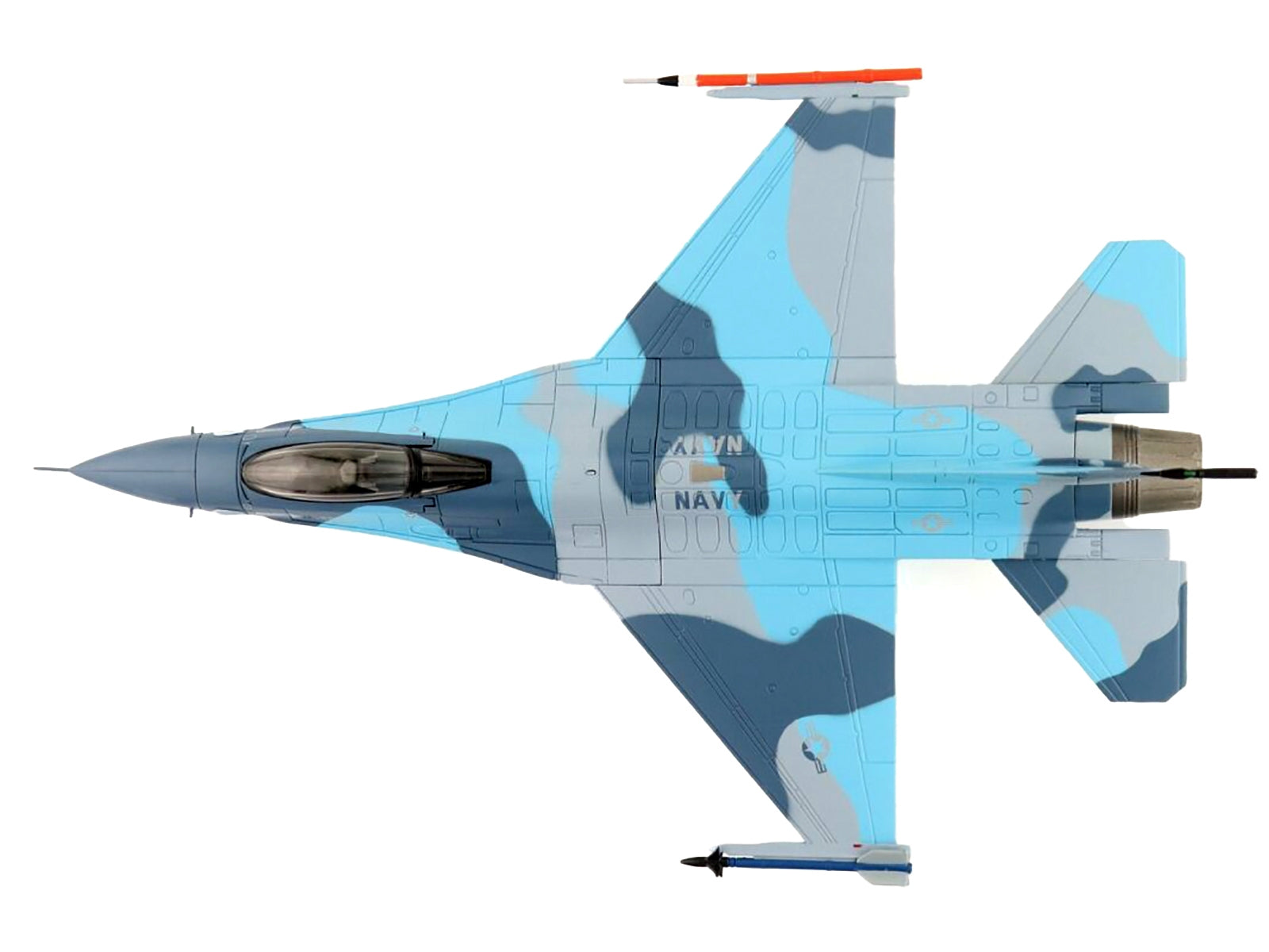 Lockheed F-16A Fighting Falcon Fighter Aircraft "NSAWC Adversary" (2006-2008) United States Navy "Air Power Series" 1/72 Diecast Model by Hobby Master Hobby Master