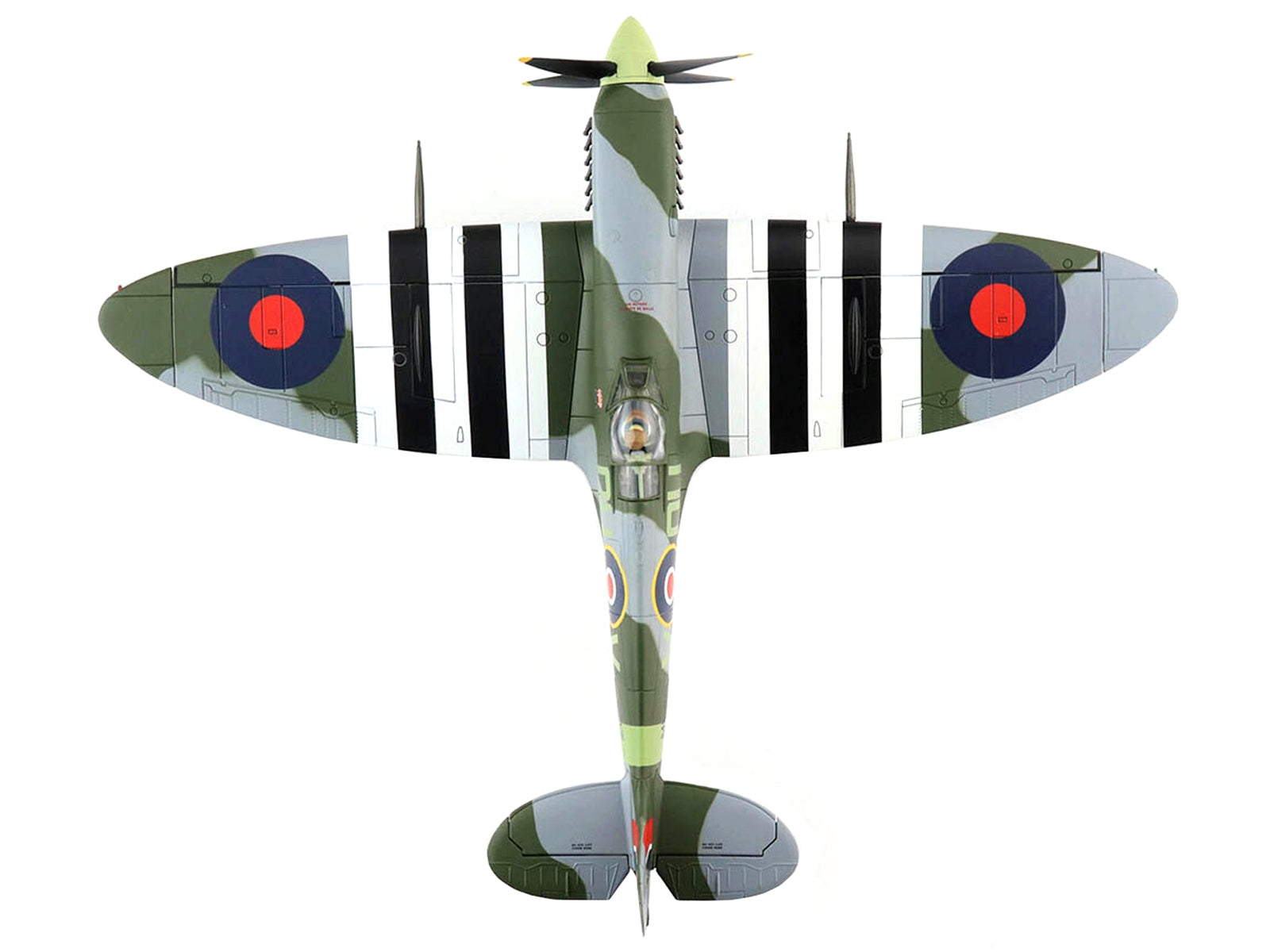 Supermarine Spitfire Mk.Ixe Fighter Aircraft "F/O Johnnie Houlton 485 (NZ) Squadron France" (1944) 1/48 Diecast Model by Hobby Master Hobby Master