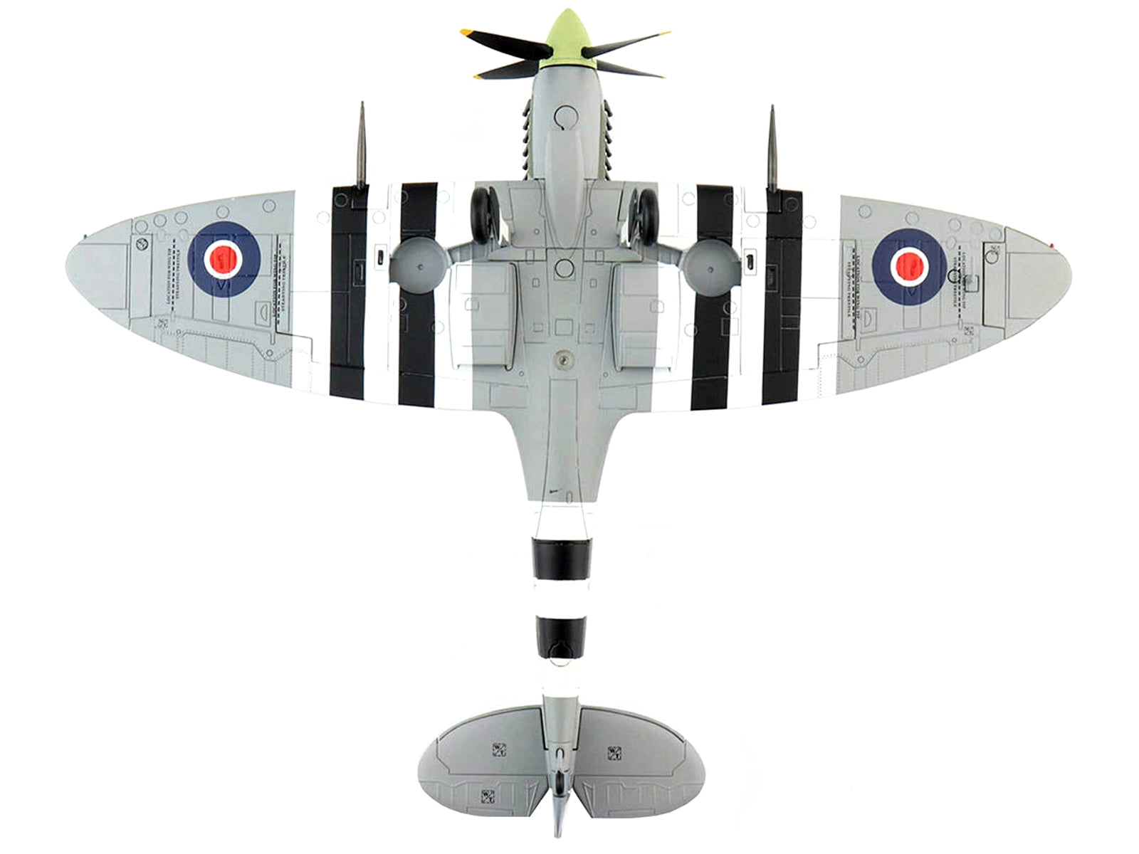 Supermarine Spitfire Mk.Ixe Fighter Aircraft "F/O Johnnie Houlton 485 (NZ) Squadron France" (1944) 1/48 Diecast Model by Hobby Master Hobby Master