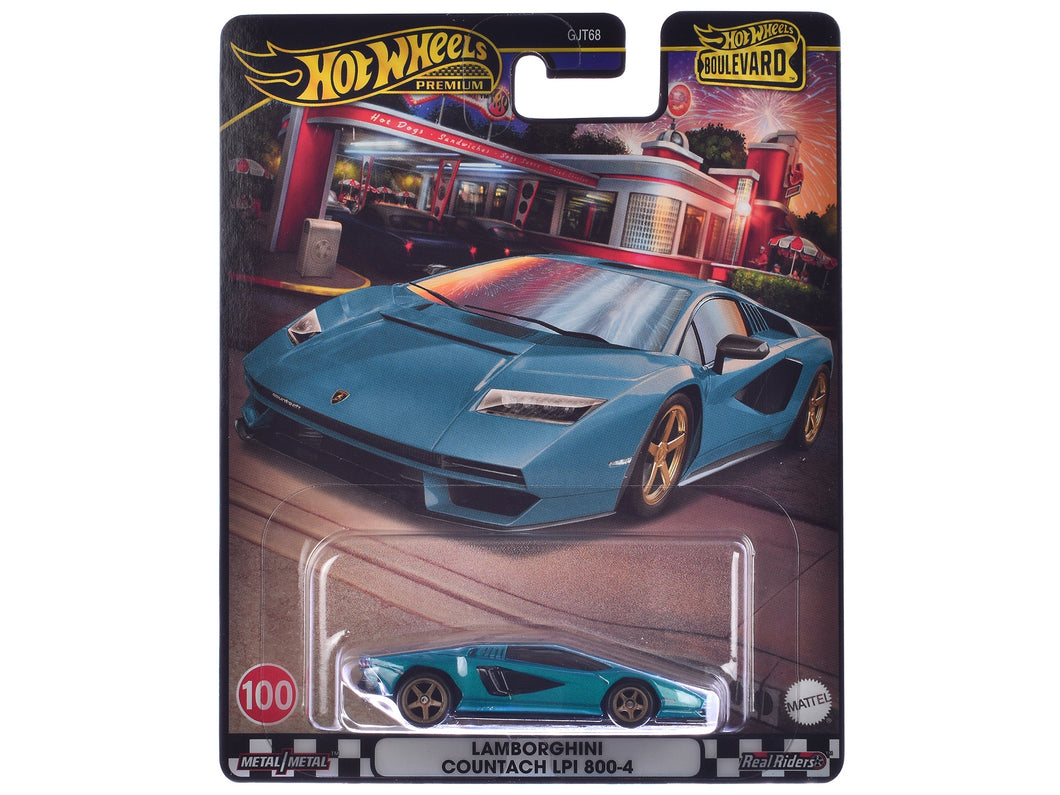 Lamborghini Countach LPI 800-4 Teal Metallic 