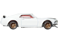 Load image into Gallery viewer, 1969 Ford Mustang Boss 302 White with Black Stripes &quot;Fast &amp; Furious 6&quot; (2013) Movie &quot;Premium&quot; Series Diecast Model Car by Hot Wheels Hotwheels
