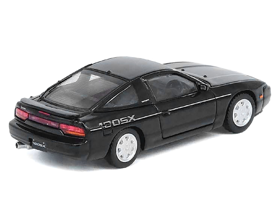 Nissan 180SX RHD (Right Hand Drive) Black 1/64 Diecast Model Car by Inno Models Inno Models