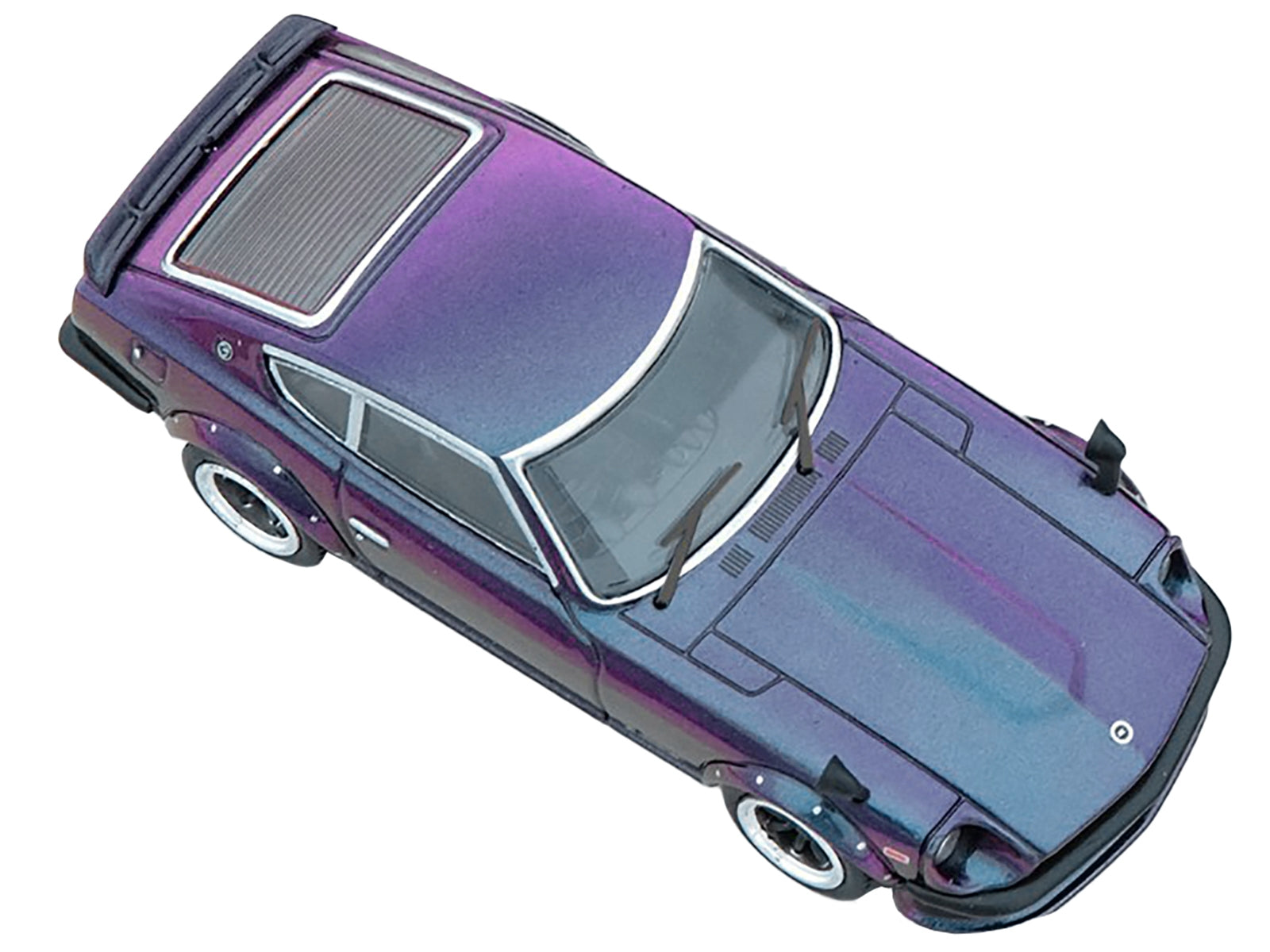 Nissan Fairlady Z (S30) RHD (Right Hand Drive) Midnight Purple II Metallic "Hong Kong Ani-Com and Games 2022" Event Edition 1/64 Diecast Model Car by Inno Models Inno Models