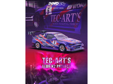 Load image into Gallery viewer, Toyota Sprinter Trueno (AE86) RHD (Right Hand Drive) #5 &quot;N2 Project by TEC-ART&#39;s&quot; Purple Metallic with Graphics 1/64 Diecast Model Car by Inno Models Inno Models
