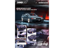 Load image into Gallery viewer, Nissan Skyline GT-R (R32) RHD (Right Hand Drive) Matt Black &quot;The Diecast Company Special Edition&quot; 1/64 Diecast Model Car by Inno Models Inno Models
