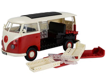 Load image into Gallery viewer, Skill 1 Model Kit Volkswagen Camper Van Red Snap Together Model by Airfix Quickbuild Airfix Quickbuild
