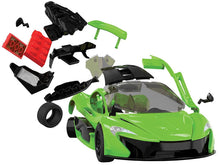 Load image into Gallery viewer, Skill 1 Model Kit Mclaren P1 Green Snap Together Model by Airfix Quickbuild Airfix Quickbuild
