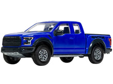 Load image into Gallery viewer, Skill 1 Model Kit Ford F-150 Raptor Blue Snap Together by Airfix Quickbuild Airfix Quickbuild
