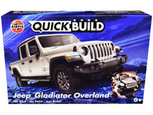 Load image into Gallery viewer, Skill 1 Model Kit Jeep Gladiator (JT) Overland Silver Snap Together Model by Airfix Quickbuild Airfix Quickbuild
