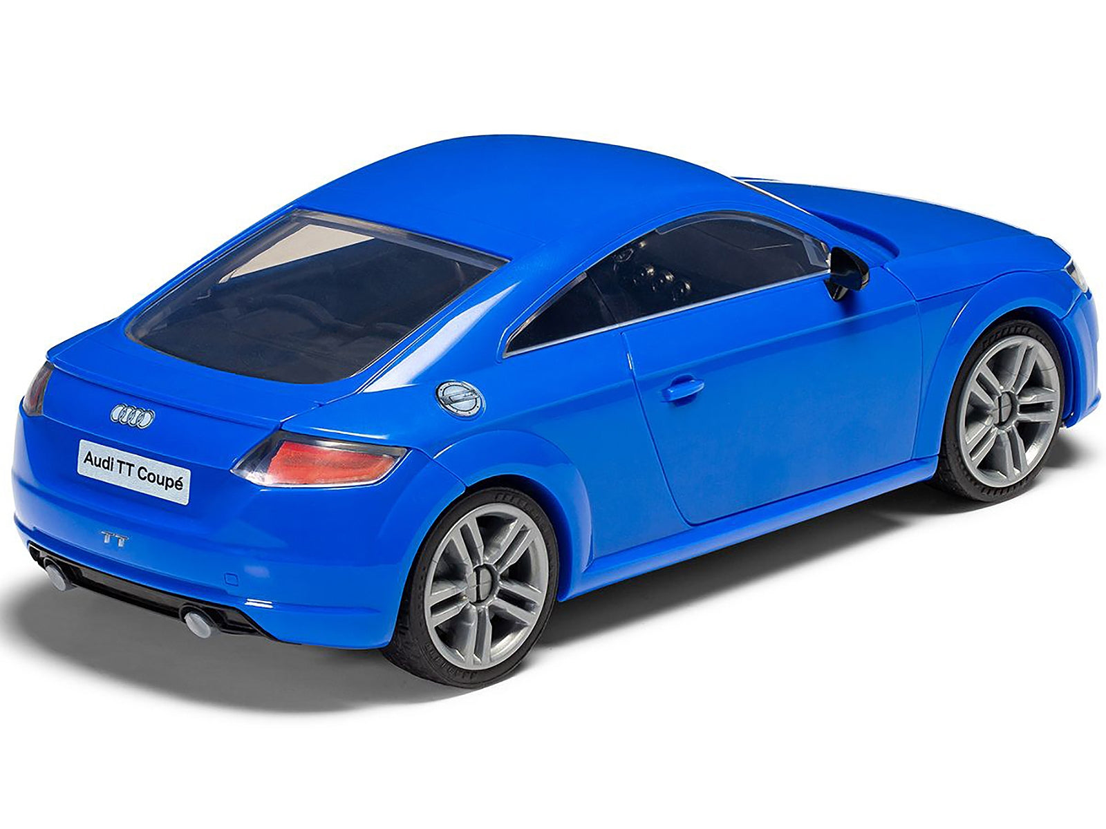 Skill 1 Model Kit Audi TT Coupe Blue Snap Together Snap Together Snap Together Painted Plastic Model Car Kit by Airfix Quickbuild Airfix Quickbuild