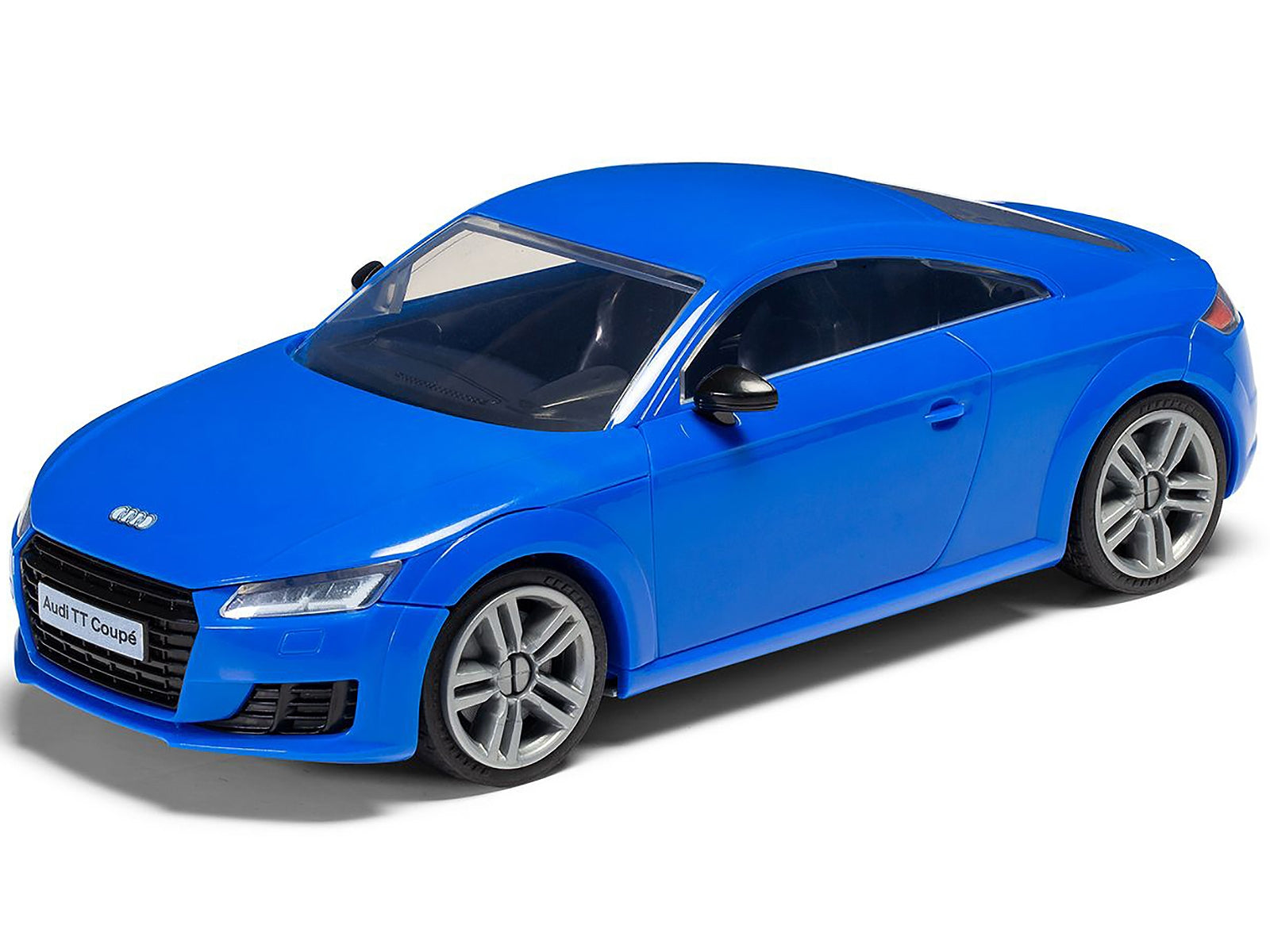 Skill 1 Model Kit Audi TT Coupe Blue Snap Together Snap Together Snap Together Painted Plastic Model Car Kit by Airfix Quickbuild Airfix Quickbuild