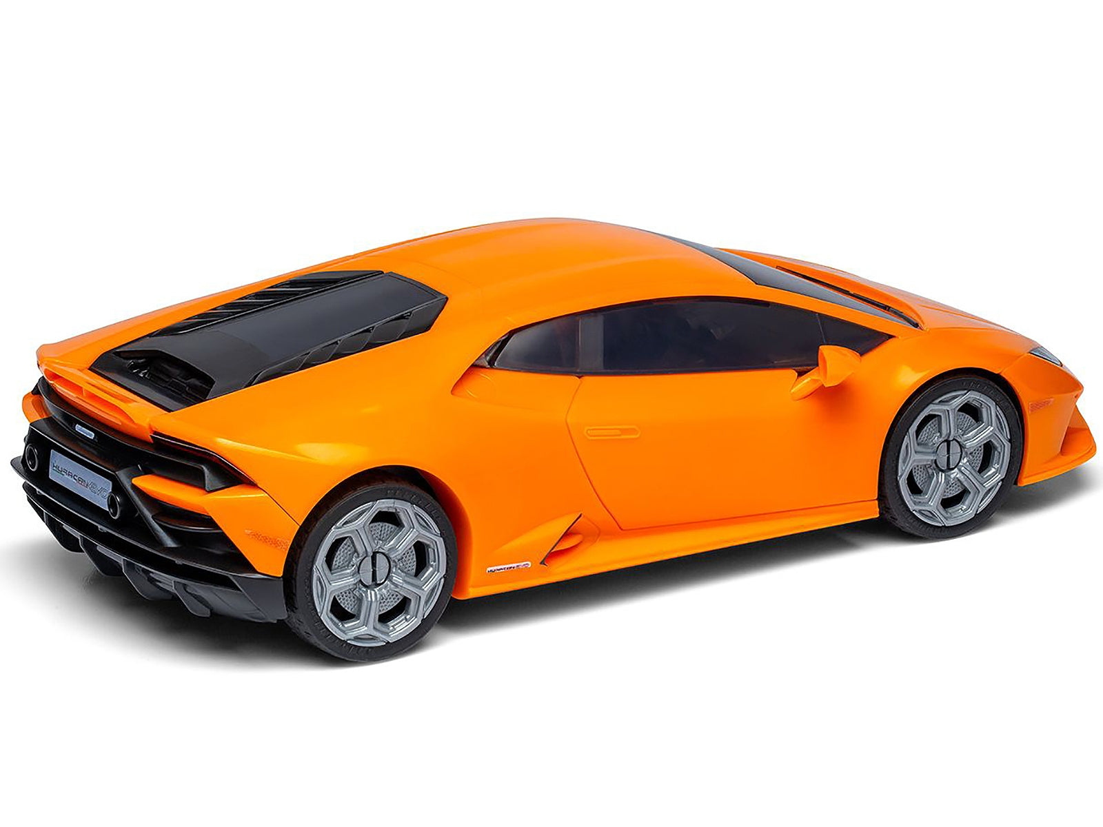 Skill 1 Model Kit Lamborghini Huracan EVO Orange Snap Together Snap Together Painted Plastic Model Car Kit by Airfix Quickbuild Airfix Quickbuild