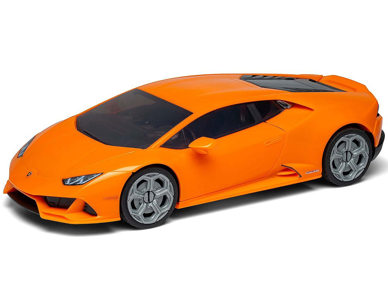 Skill 1 Model Kit Lamborghini Huracan EVO Orange Snap Together Snap Together Painted Plastic Model Car Kit by Airfix Quickbuild Airfix Quickbuild