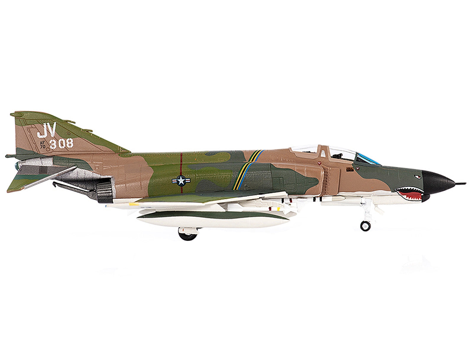 McDonnell Douglas F-4E Phantom II War Plane "USAF 469th TFS 388th Tactical Fighter Wing Karat AFB" (1970) 1/144 Diecast Model by JC Wings JC Wings