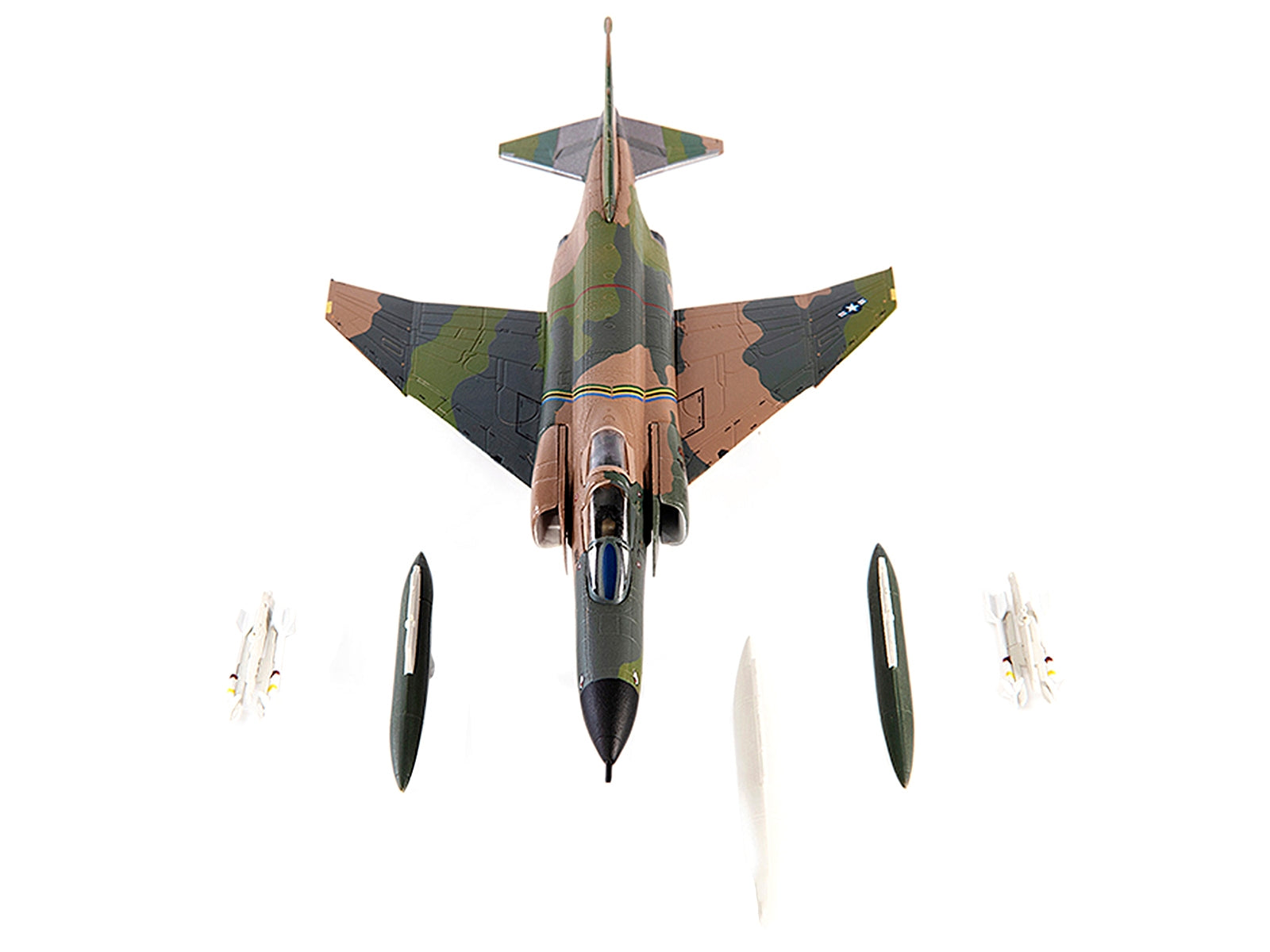 McDonnell Douglas F-4E Phantom II War Plane "USAF 469th TFS 388th Tactical Fighter Wing Karat AFB" (1970) 1/144 Diecast Model by JC Wings JC Wings